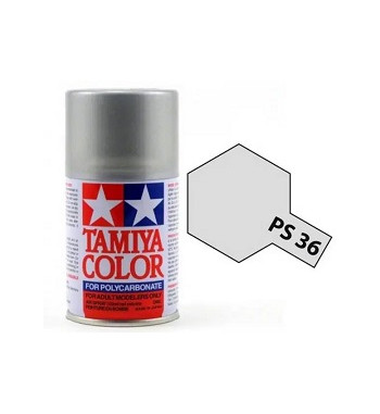 Tamiya Lexaan Verf  PS-36 Translucent Silver 100 ml